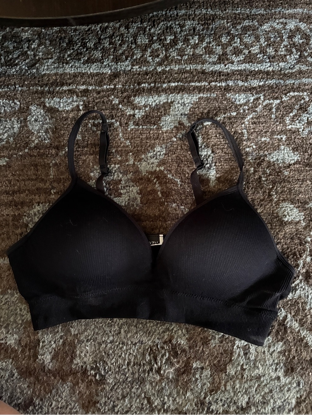 Black Wireless Padded Bralette - Women Intimates